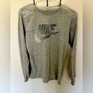Nike Gray Long Sleeve Shirt
